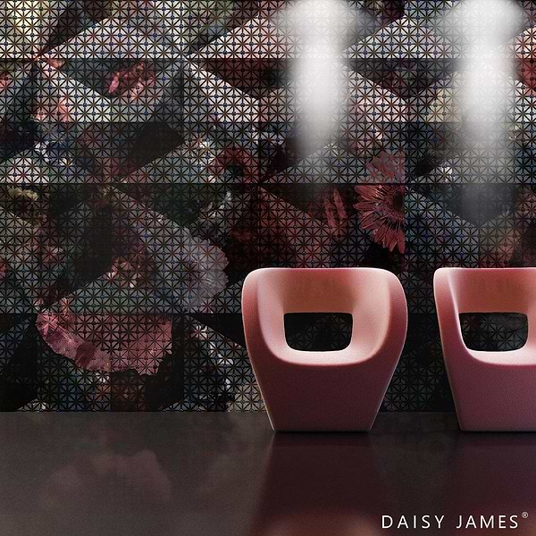 The Scarlett Flower behang-behang-Daisy James-Selected Wallpapers &amp; Interiors