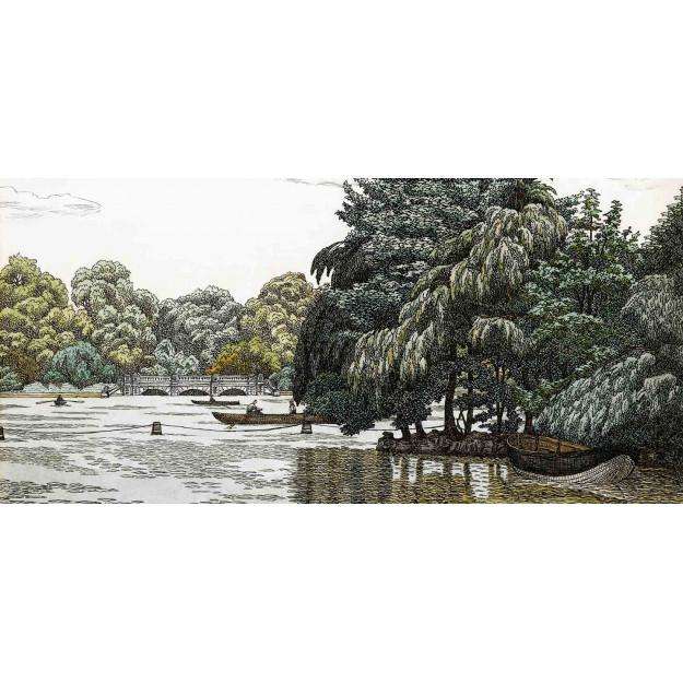 The Serpentine-behang-Tapete-Les Dominotiers-Selected Wallpapers