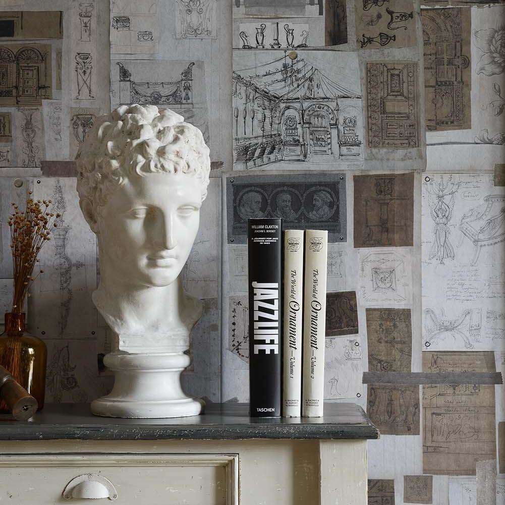 The Sketch Book-behang-Tapete-Mind the Gap-Selected Wallpapers