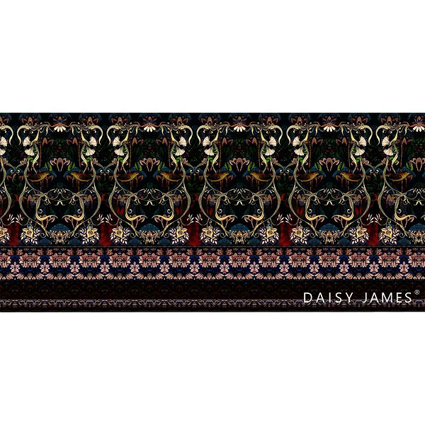 The Stella behang-behang-Daisy James-Selected Wallpapers & Interiors