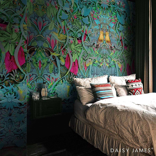 The Stella behang-behang-Daisy James-Selected Wallpapers &amp; Interiors