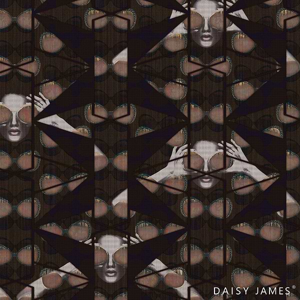 The Sunnies behang-Behang-Daisy James-Vinyl-M2-Selected Wallpapers &amp; Interiors