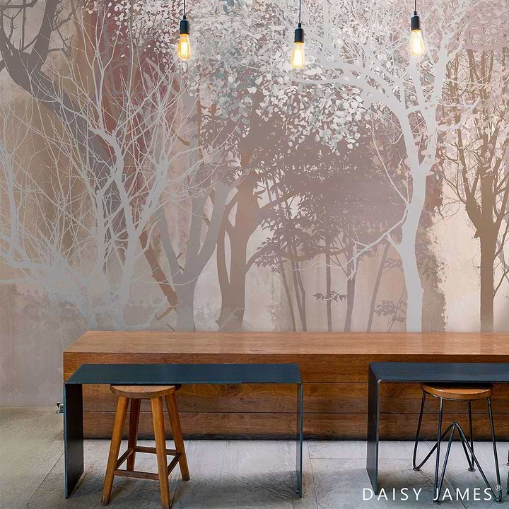 The Sunset behang-Behang-Daisy James-Selected Wallpapers &amp; Interiors