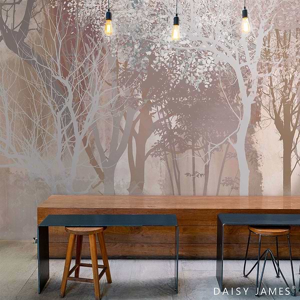 The Sunset behang-Behang-Daisy James-Selected Wallpapers & Interiors