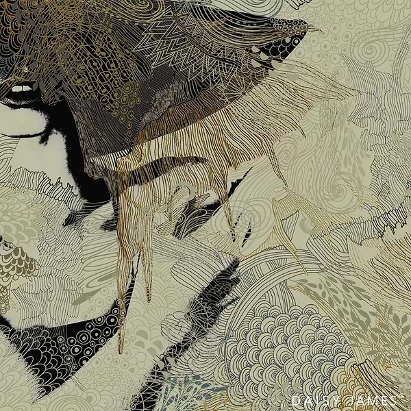 The Tribe Collection No1 behang-behang-Daisy James-Multicolor-Vinyl-M2-Selected Wallpapers & Interiors