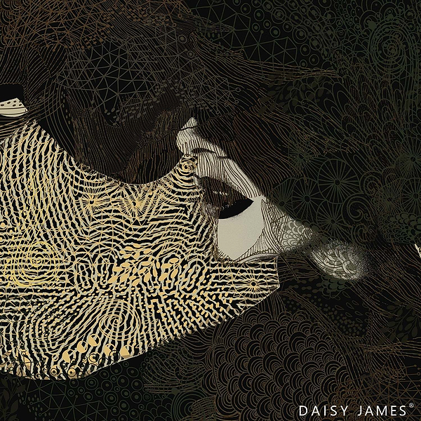 The Tribe Collection No3 behang-behang-Daisy James-Multicolor-Vinyl-M2-Selected Wallpapers &amp; Interiors