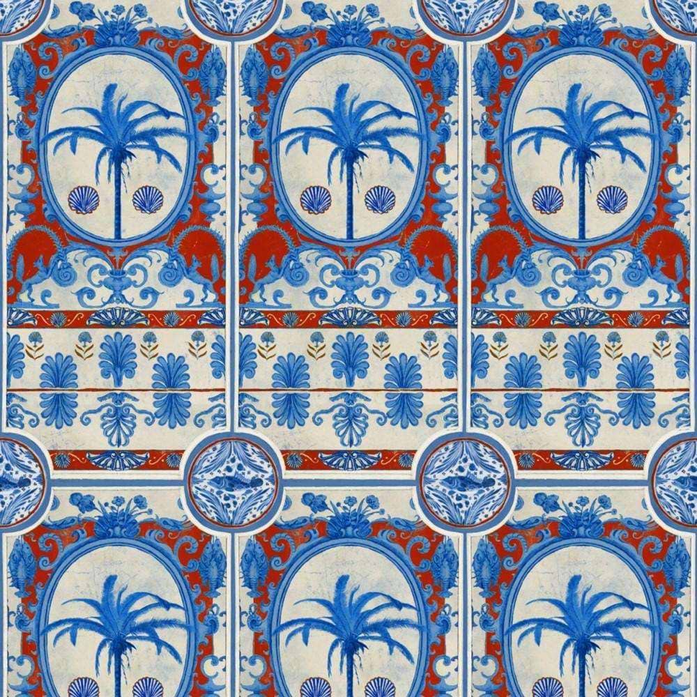 The Villa-behang-Tapete-Mind the Gap-Red-300 cm (standaard)-WP20576-Selected Wallpapers