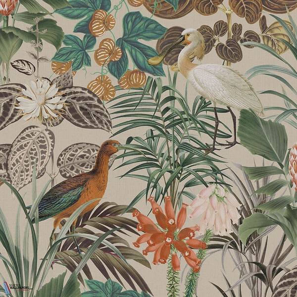 The Wading Birds-Behang-Tapete-Omexco by Arte-502-Meter (M1)-BOP502-Selected Wallpapers