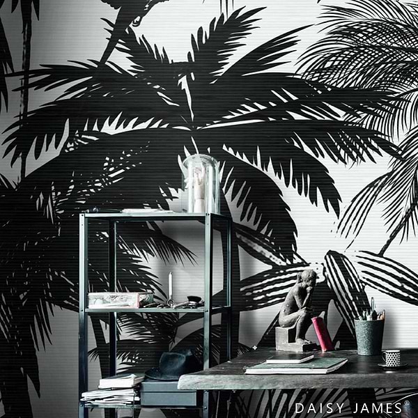 The Wajang behang-behang-Daisy James-Selected Wallpapers &amp; Interiors