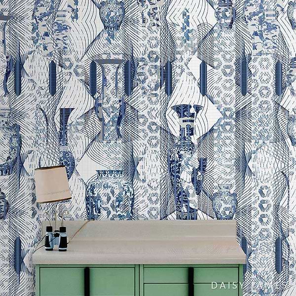 The Wares behang-behang-Daisy James-Selected Wallpapers & Interiors