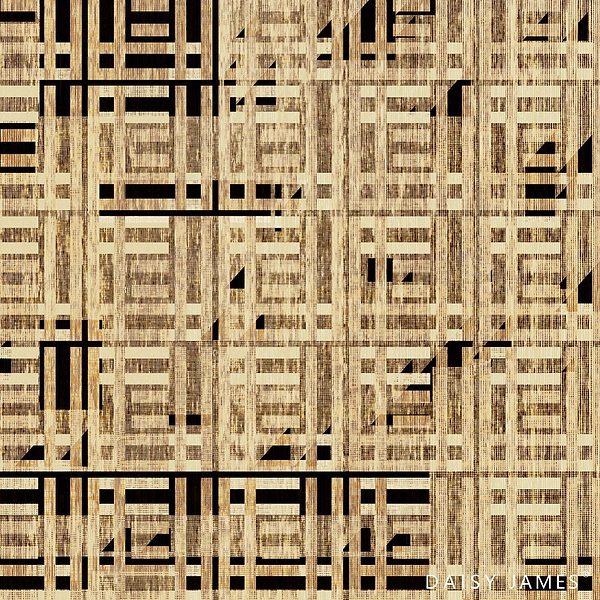 The Wicker behang-Behang-Daisy James-Multicolor-Vinyl-M2-Selected Wallpapers &amp; Interiors