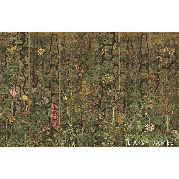 The Wildflowers behang-behang-Daisy James-Selected Wallpapers &amp; Interiors