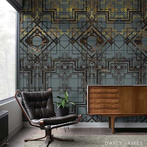 The Wolf NO2-Behang-Tapete-Daisy James-Selected Wallpapers