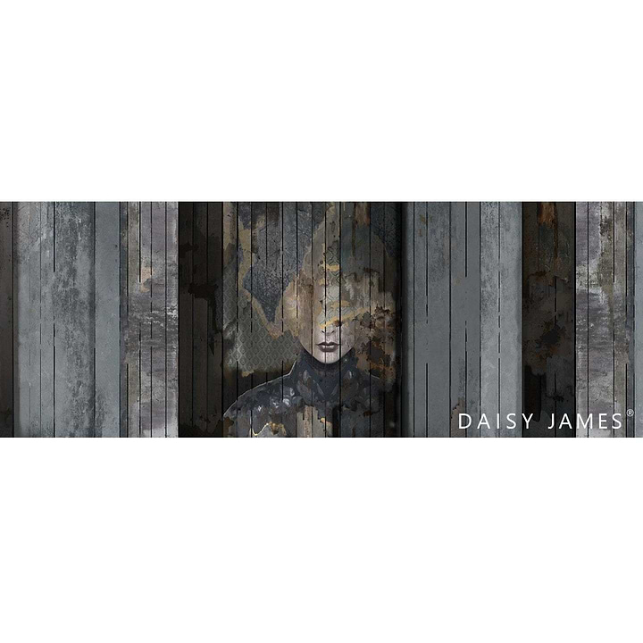 The Wooden Face behang-behang-Daisy James-Selected Wallpapers &amp; Interiors