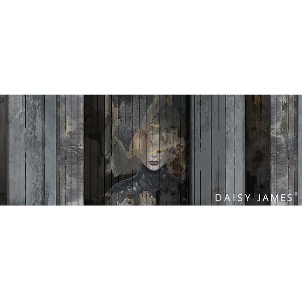 The Wooden Face behang-behang-Daisy James-Selected Wallpapers & Interiors