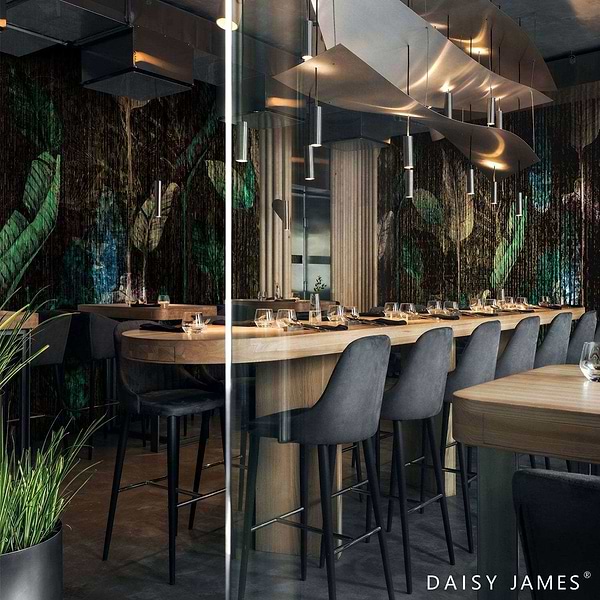 The Zircon behang-behang-Daisy James-Selected Wallpapers &amp; Interiors