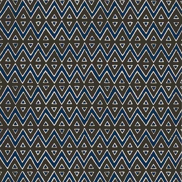 Tiburon-Behang-Tapete-Thibaut-Brown and Navy-Rol-T13236-Selected Wallpapers