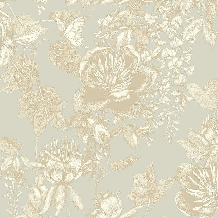 Tivoli-Behang-Tapete-Cole & Son-Old Olive-Rol-99/7031-Selected Wallpapers