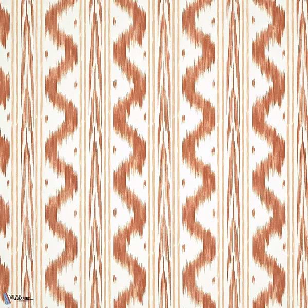 Toile de Nantes Intisse-Behang-Tapete-Pierre Frey-Sanguine-Rol-FP946001-Selected Wallpapers