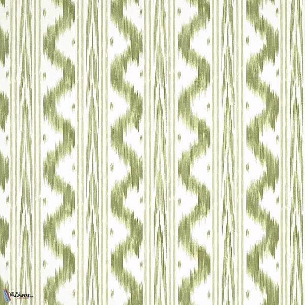 Toile de Nantes Intisse-Behang-Tapete-Pierre Frey-Herbe-Rol-FP946004-Selected Wallpapers