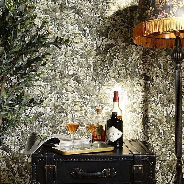 Tree Folliage-behang-Tapete-Mind the Gap-Selected Wallpapers