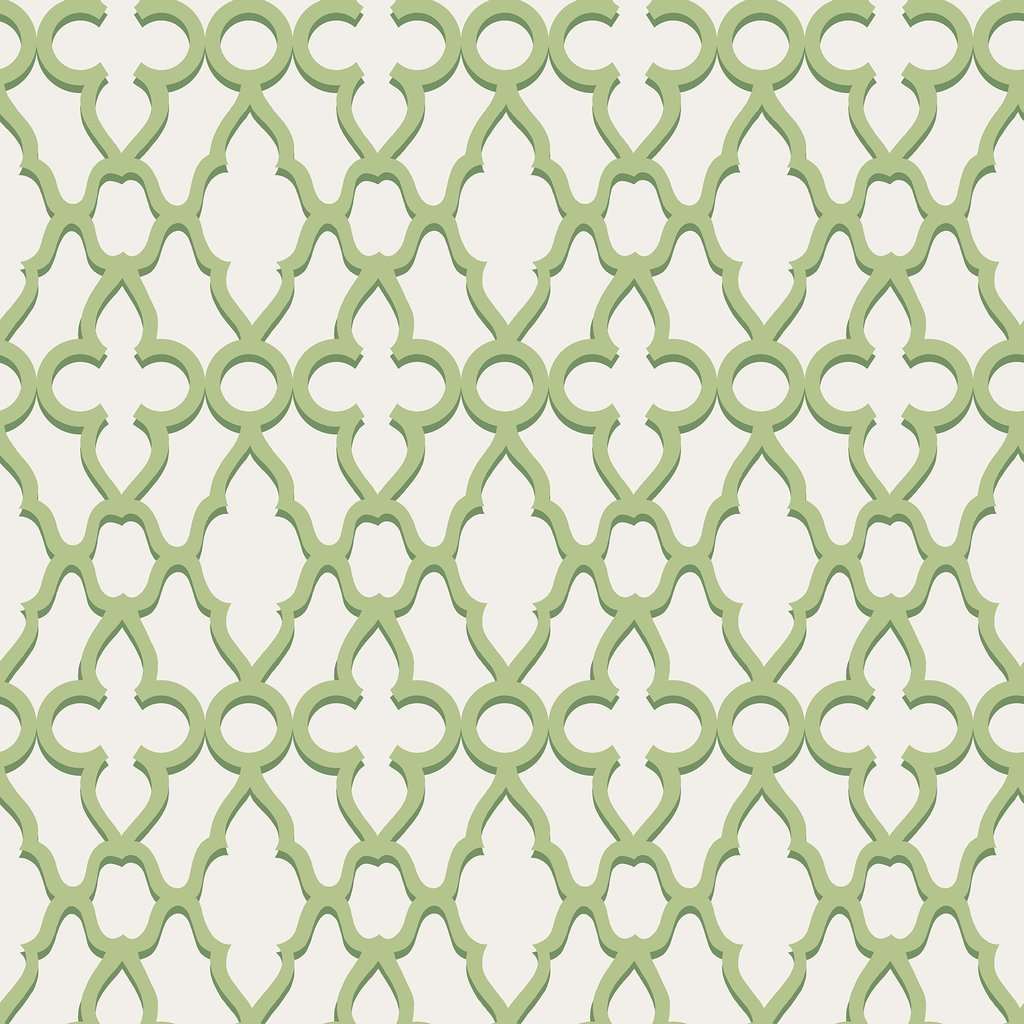 Treillage-behang-Tapete-Cole & Son-Leaf Green-Rol-116/6022-Selected Wallpapers
