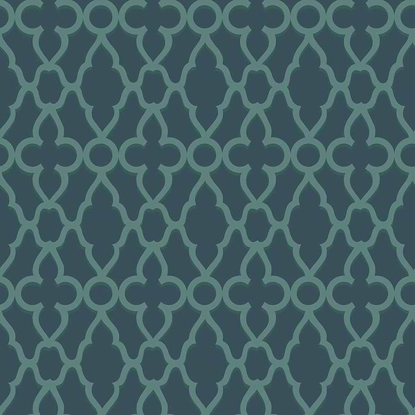 Treillage-behang-Tapete-Cole & Son-Viridian-Rol-116/6023-Selected Wallpapers