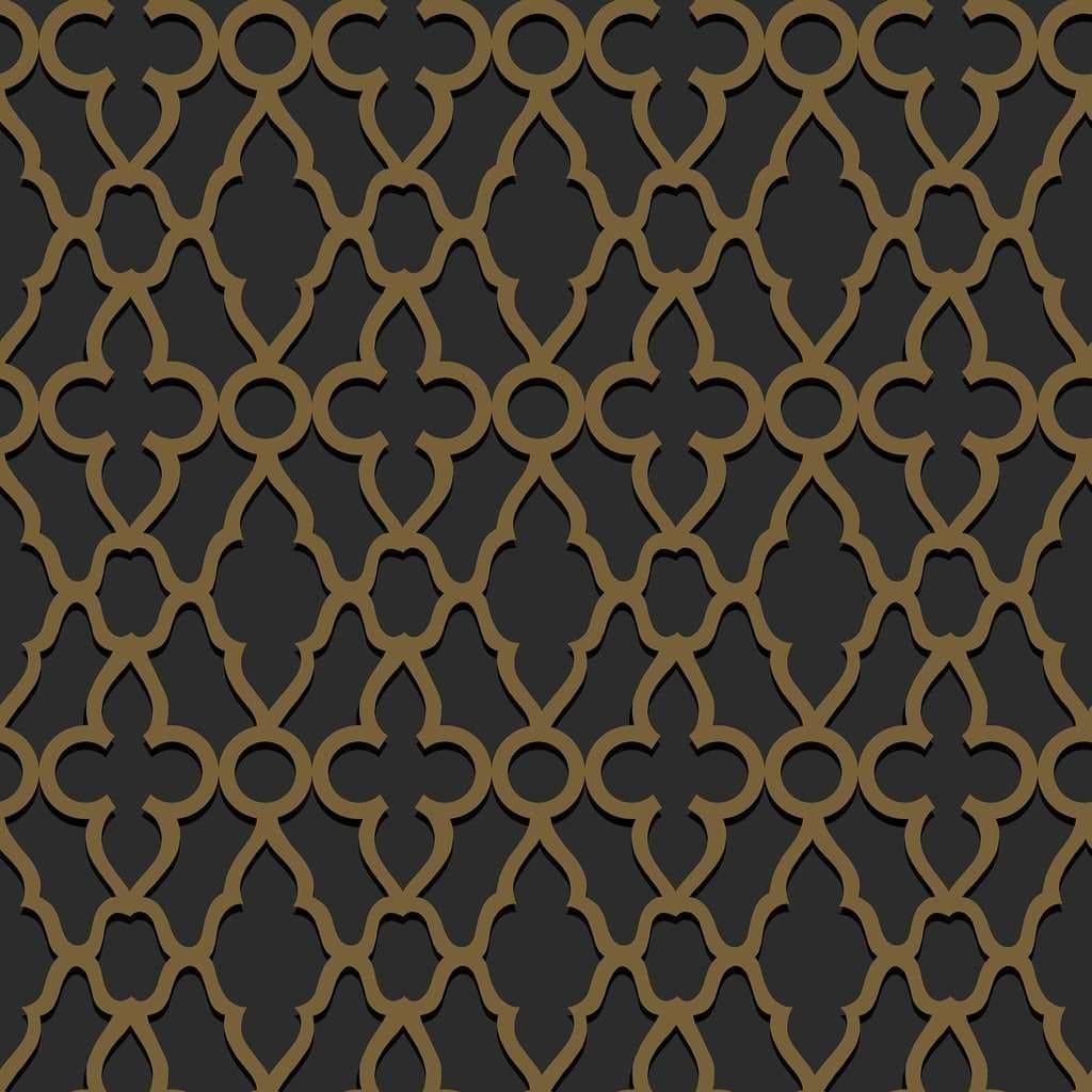 Treillage-behang-Tapete-Cole & Son-Metallic Bronze-Rol-116/6025-Selected Wallpapers