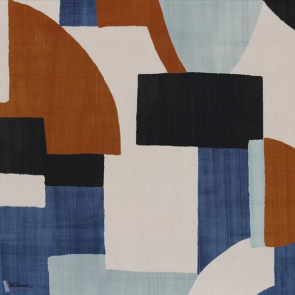 Trompe L'Oeil stof-Fabric-Tapete-Casamance-Marine/Mauve-Meter (M1)-32820420-Selected Wallpapers