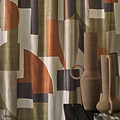 Trompe L'Oeil stof-Fabric-Tapete-Casamance-Selected Wallpapers