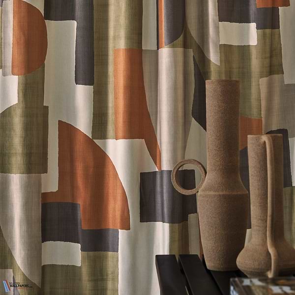 Trompe L'Oeil stof-Fabric-Tapete-Casamance-Selected Wallpapers