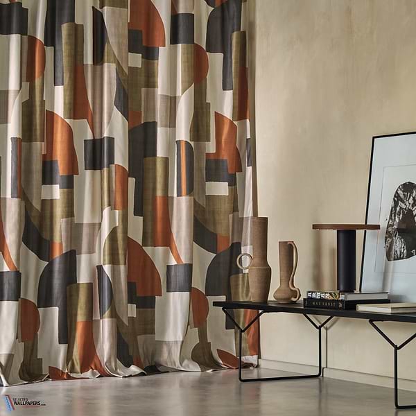 Trompe L'Oeil stof-Fabric-Tapete-Casamance-Selected Wallpapers