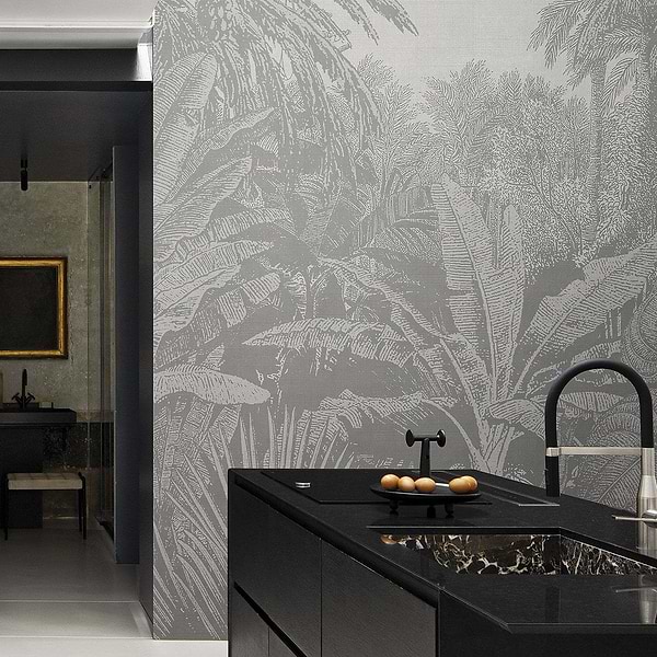 Tropical Mornings Re-Edition-Wallpaper-LondonArt-Selected Wallpapers