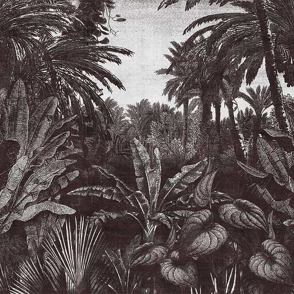 Tropical Mornings-behang-Tapete-LondonArt-01-Blue Glass Finish-17016-01-Selected Wallpapers