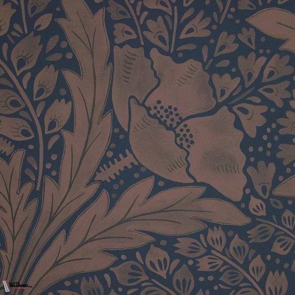 Tudor Poppy-Wallpaper-Liberty-Ink-Roll-07222201D-Selected Wallpapers