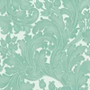 Tulip-Wallpaper-Little Greene-Aqua-Roll-0260TUAQUA-Selected Wallpapers