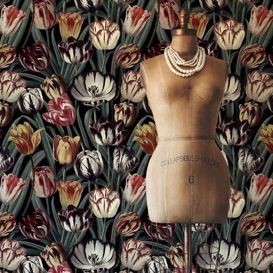 Tulipa-behang-Tapete-Mind the Gap-Selected Wallpapers