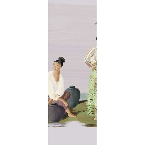 Un Beau Dimanche-behang-Tapete-Elitis-L10-DM 906 01 L10-Selected Wallpapers