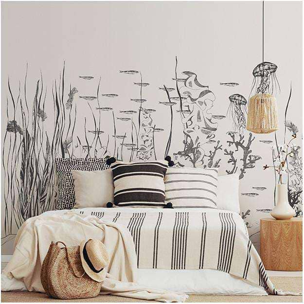 Underwater-behang-Tapete-Les Dominotiers-Selected Wallpapers