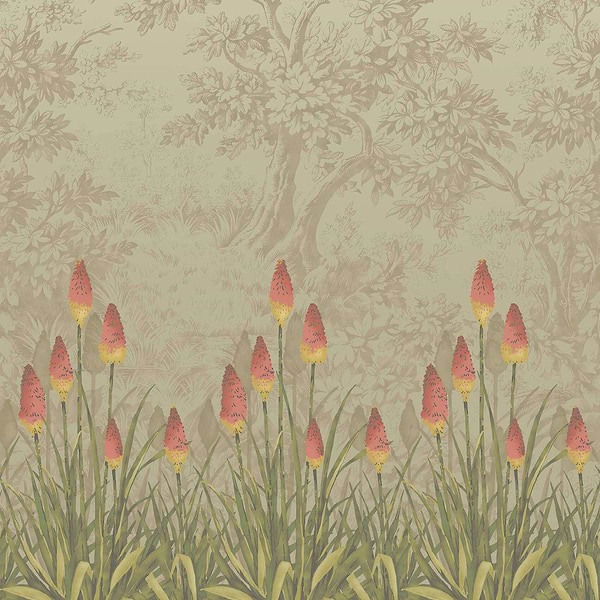 Upper Brook St.-behang-Tapete-Little Greene-Midi-Rol-0251UBMIDIZ-Selected Wallpapers