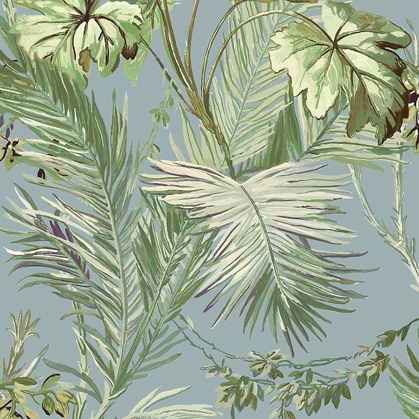 Vegetable-behang-Tapete-Coordonne-Blue-Rol-8800003-Selected Wallpapers