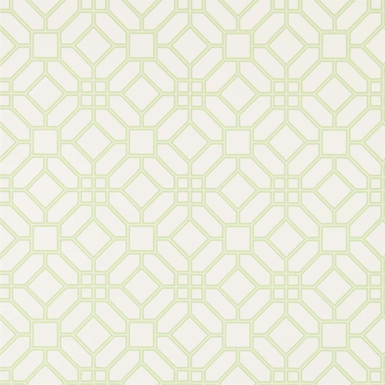 Veranda Trellis-behang-Tapete-Zoffany-Leaf-Rol-311343-Selected Wallpapers