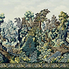 Verdure Tapestry-behang-Tapete-Cole & Son-Spring Green, Soft Olive & Rouge-Paneel-118/17038-Selected Wallpapers