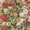 Very Rose and Peony-behang-Tapete-Sanderson-Red/Devon Green-217028-Selected Wallpapers