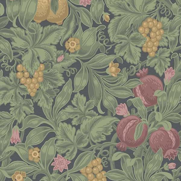 Vines of Pomona-behang-Tapete-Cole & Son-Crimson & Olive-Rol-116/2008-Selected Wallpapers