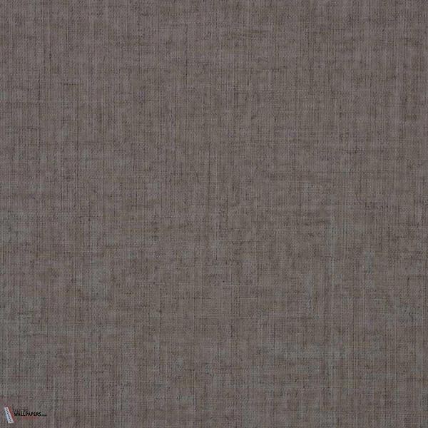 Vinyl Belgian Linen II-behang-Phillip Jeffries-Dusty Brown-Rol-4596-Selected Wallpapers