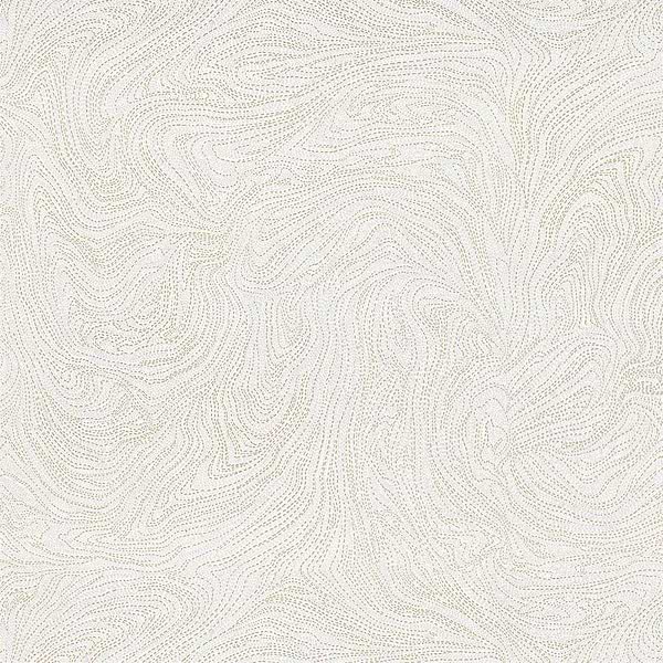 Voie lactee-Behang-Tapete-Casamance-Blanc/Dore-Rol-75413874-Selected Wallpapers