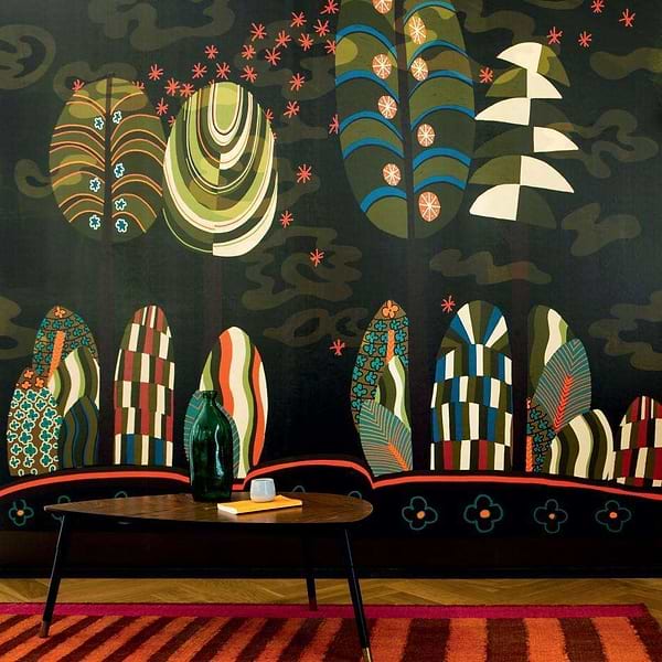 Vol au dessus du paradis-behang-Tapete-Elitis-Selected Wallpapers