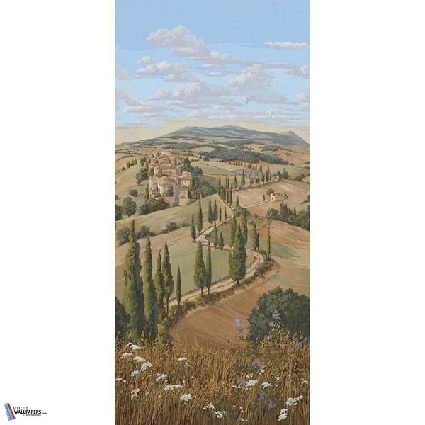 Voyage en toscane la mer-behang-Tapete-Pierre Frey-La Campagne-Set-FP612002-Selected Wallpapers