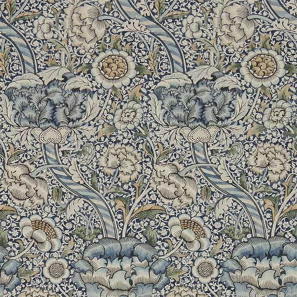 Wandle-behang-Tapete-Morris & Co-Blue/Stone-Rol-216422-Selected Wallpapers